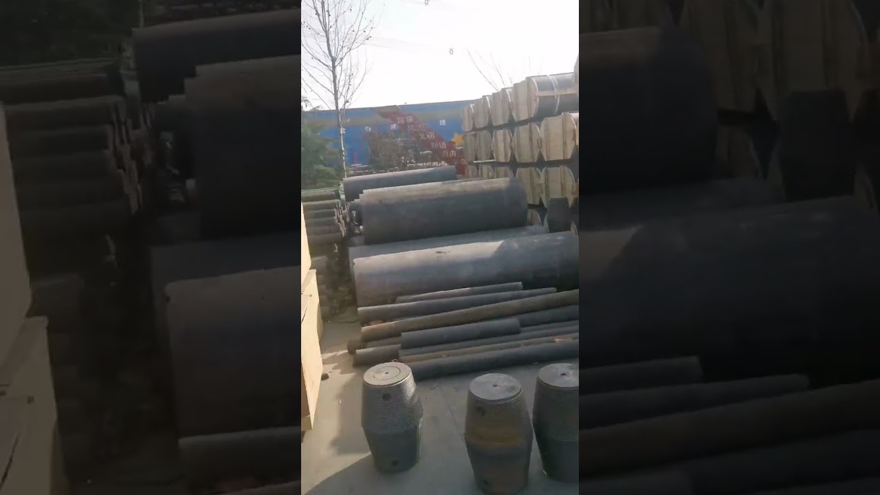 Graphite Electrodes Manufacturing (Production) Process!