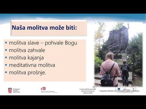 Katolički vjeronauk, 5. r. OŠ - Kako kršćani mole?