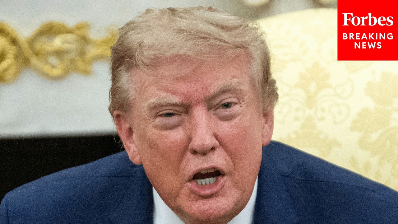 Video: Trump cites April 2024 document on Democratic AGs planning lawsuits against him