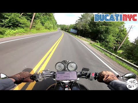 NEW Bike Happy in the Catskills - NEW ideas, formulas, quirks and features - Ducati NYC Vlog v1672