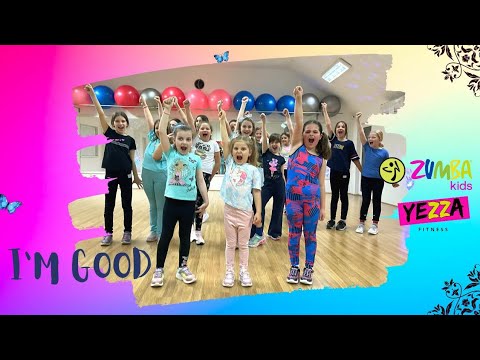⭐ "I'M GOOD" (Blue) ⭐ ZUMBA KIDS ⭐ YEZZA FITNESS ⭐