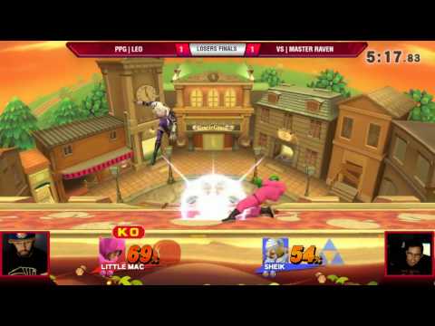 VS Weekly 7/20/17 - Losers Finals - Leo (Mac) vs Master Raven (Sheik) - Smash 4