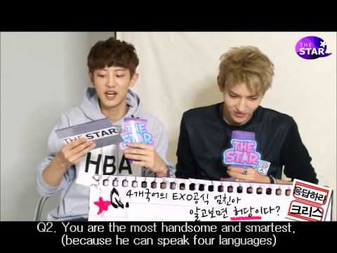 [ENG SUB] 130830 THE STAR EXO KRIS INTERVIEW