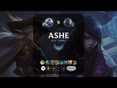 Ashe ADC vs Aphelios - KR Challenger Patch 13.12