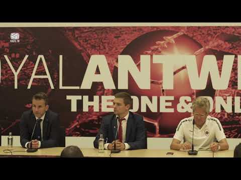 13 08 2017 RAFC - KRC GENK PERSCONFERENTIE