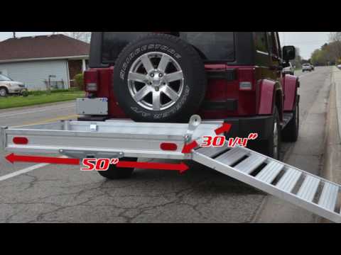 ERICKSON | Load-It. Series | Carriers | Hitch Hauler with Loading Ramp