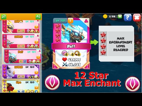Ancient Solden Upgrade to Max Enchant-Dragon Mania Legends | Origin of wind Ancient Event | DML