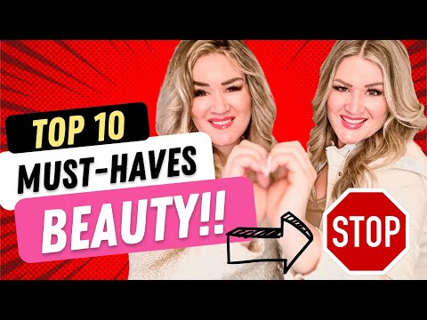 👄⭐TOP⭐ 10 BEAUTY PRODUCTS!! ❤️ that will CHANGE YOUR LIFE!!! Glow Up Twins Video