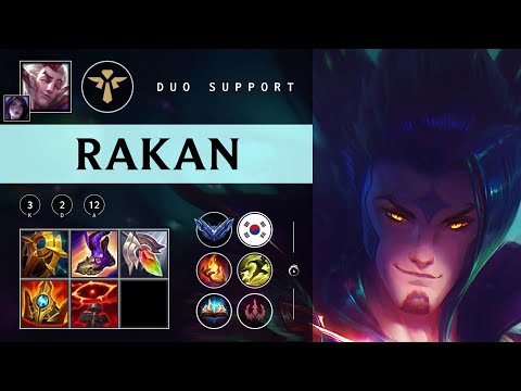 Rakan Support vs Yuumi - KR Diamond Patch 25.24