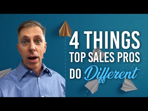4 Things Top Sales Pros Do Different | Shawn Casemore