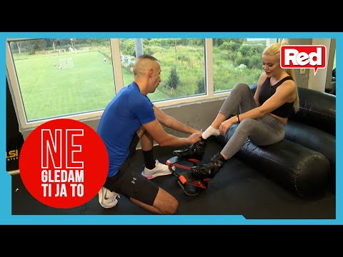 Sanja na kangoo jump treningu - Ne gledam ti ja to - 23.06.2023. - Red TV