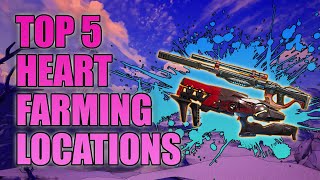 Borderlands 3 | Top 5 Heart Farming Locations - Broken Hearts Day Event Best Farming Spots