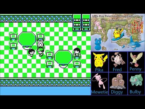 Let's Play Pokemon Yellow Capturelocke:  Part 11 - Oh, The Darkness