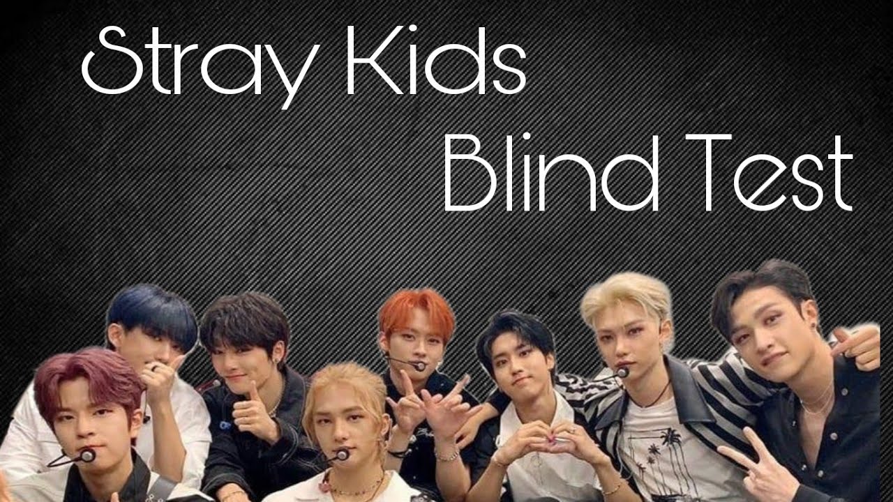 Blind Test : STRAY KIDS/ Level : Easy