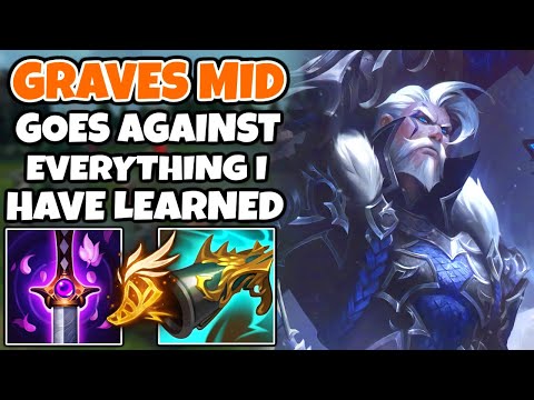 No one told me Graves Mid is hard to play if you main Mages | Off-Meta Climb | 13.13