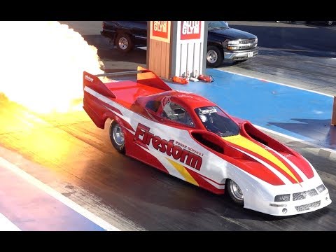 FIRESTORM JET CAR AT SANTA POD RACEWAY - 6.10 @ 263mph
