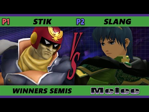 S@X 446 Winners Semis - Stik (Captain Falcon) Vs. slang (Marth) Smash Melee - SSBM