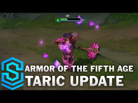Armor of the Fifth Age Taric (2016) Skin Spotlight - Pre-Release - League of Legends