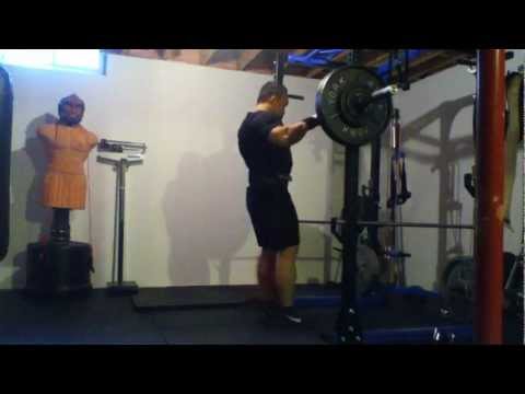 Overhead Press: 255lbs