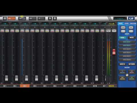 Soundcraft U24r sound mixer