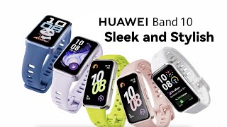 Huawei Band 10 - Sleek and Stylish