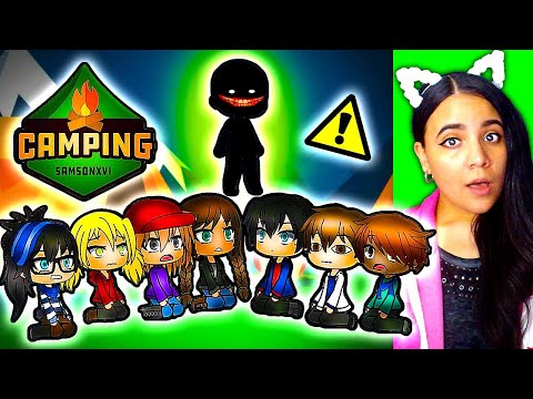 ⛺🔥 CAMPING ⛺🔥 Gacha Life Mini Movie Roblox Scary Story Reaction