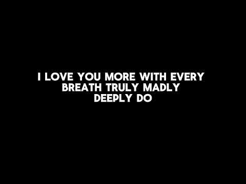 TRULY MADLY DEEPLY By SIDNEY (LYRICS)