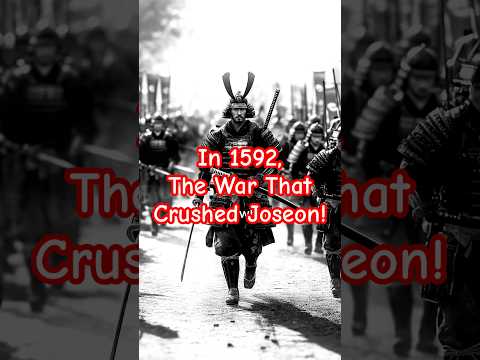 1592 – Joseon’s Fastest Collapse! The War That Changed Korea Forever!(Part1)#koreanhistory