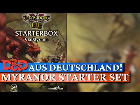 MYRANOR 5E STARTER SET - How good is the German D&D alternative?