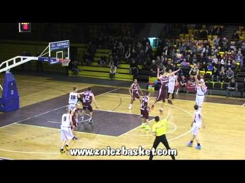 Znicz Basket Pruszków - Spójnia Stargard Szczeciński (skrót)