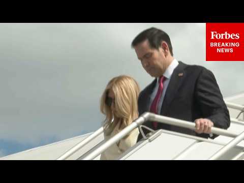 JUST IN: Secretary Of State Marco Rubio Arrives In Yerevan, Armenia