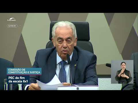 CCJ aprova texto da PEC que acaba com a escala de trabalho 6x1