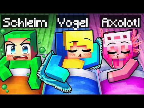 Wir haben eine HAUSTIER ÜBERNACHTUNGS PARTY in Minecraft!