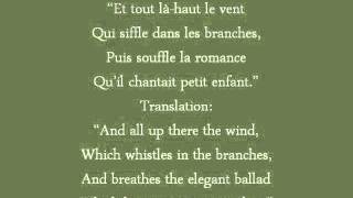Vive le Vent--With Lyrics and Translation