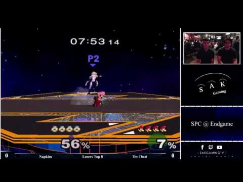 SPC4 Losers Top 8 - SpyderJ (Sheik) vs Mento (Fox)