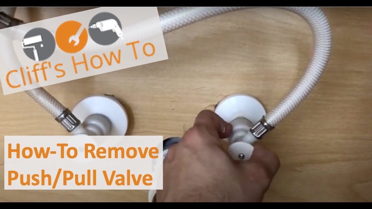 Remove Accor Tech Flowtite Push/Pull Valve