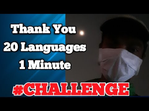 How to Say Thankyou in 20 Languages | Vanakkam Guys Session | VD