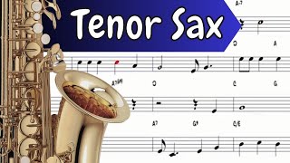 Red Roses For A Blue Lady  Sid Tepper &amp; Roy Bennet 1948  Tenor Sax