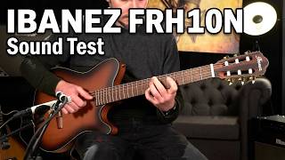 Video thumbnail for 🎸Ibanez FRH10N Electro-Acoustic Classical Guitar - Demo Sound Test by MusicalStore2005
