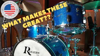 Video thumbnail for Rogers Early '60s Drum Kit  - Demo and Description by Eddie Avakian