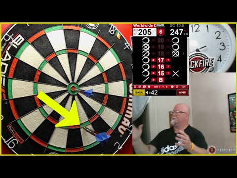 A Wire Away! - Nearly My Highest Recorded Cricket Leg On Video - Loxley Robin Darts