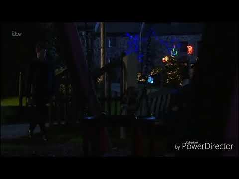 Emmerdale - Graham Warning Tom (1st January 2018)