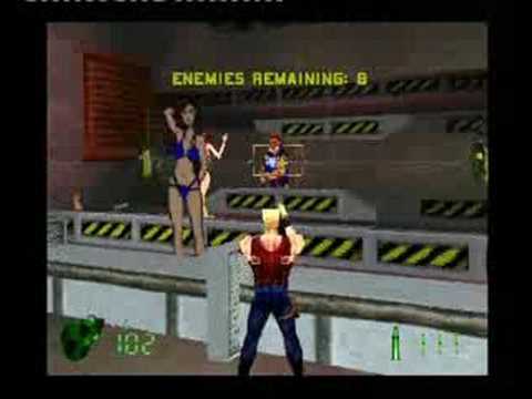 Duke Nukem Land of the babes- Training