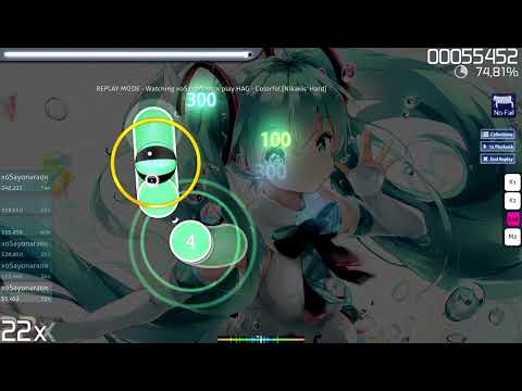 Ranking C. HAG - Colorful [Nikakis' Hard]