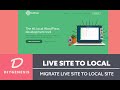 Live Site To Local WP 2021 How To Migrate Live Site To Local WP