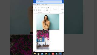 Remove and change photo background in MS Word #laptop #computer #windows #reels #viral #shorts