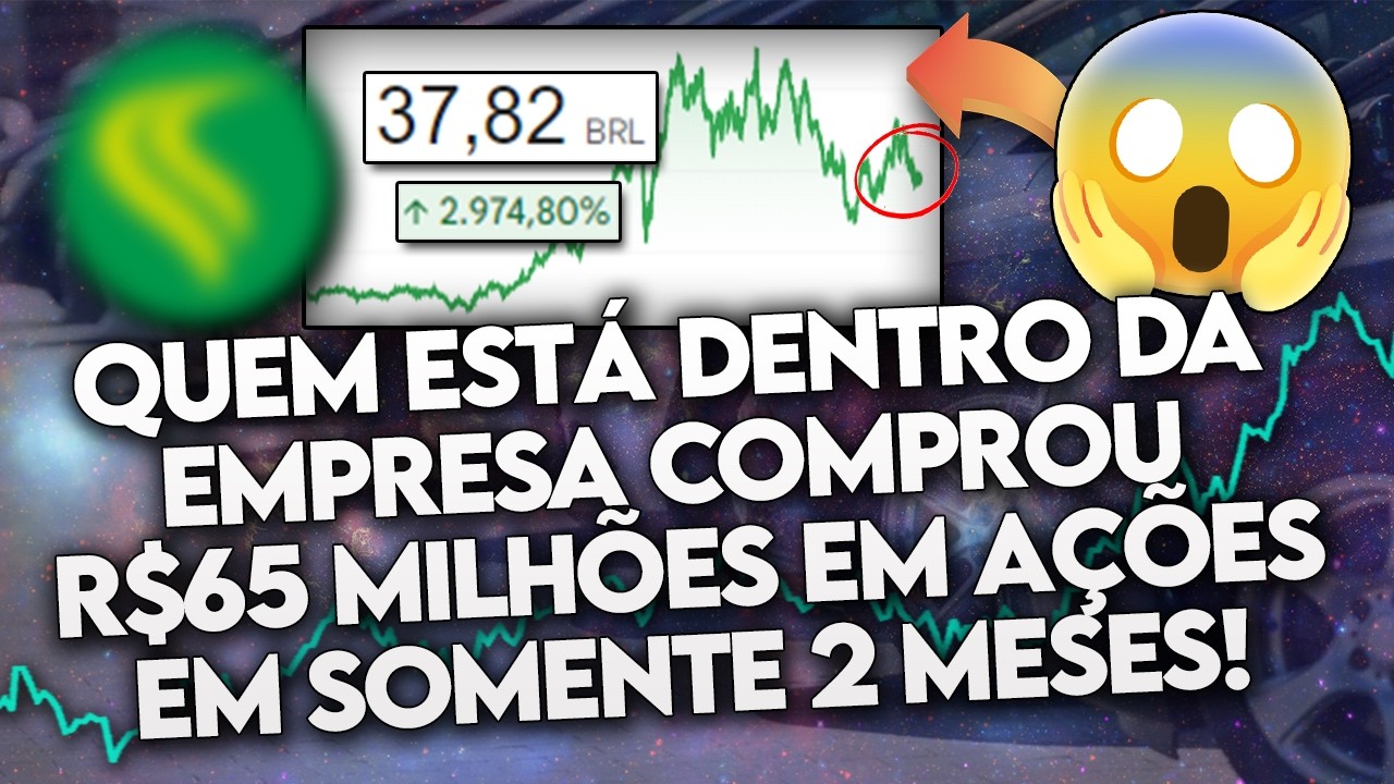 10 AÇÕES que os DONOS e DIRETORES estão COMPRANDO! (Até os INSIDERS APROVEITAM a PROMOÇÃO?) - TOP 10