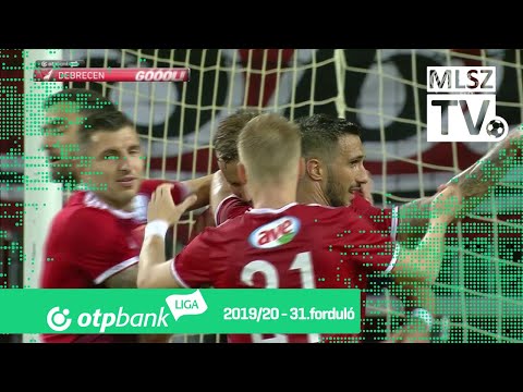 Tőzsér Dániel gólja a DVSC – DVTK mérkőzésen