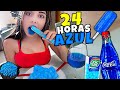NAMORADA 24 HORAS só COMENDO COMIDA AZU