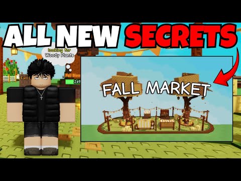 10 Things YOU MISSED in the NEW FALL EVENT UPDATE! (Grow a Garden)